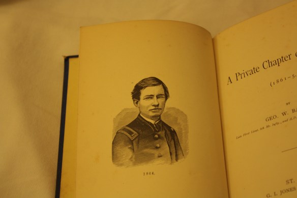 a picture taken from a inside cover of a book