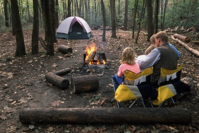 Family camping