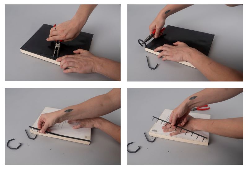 Removal of a Velobind strip