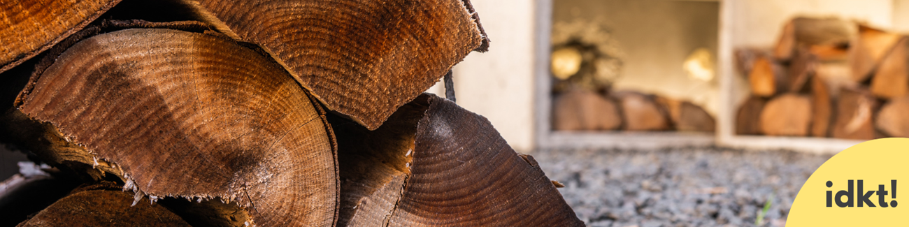 stacks of firewood