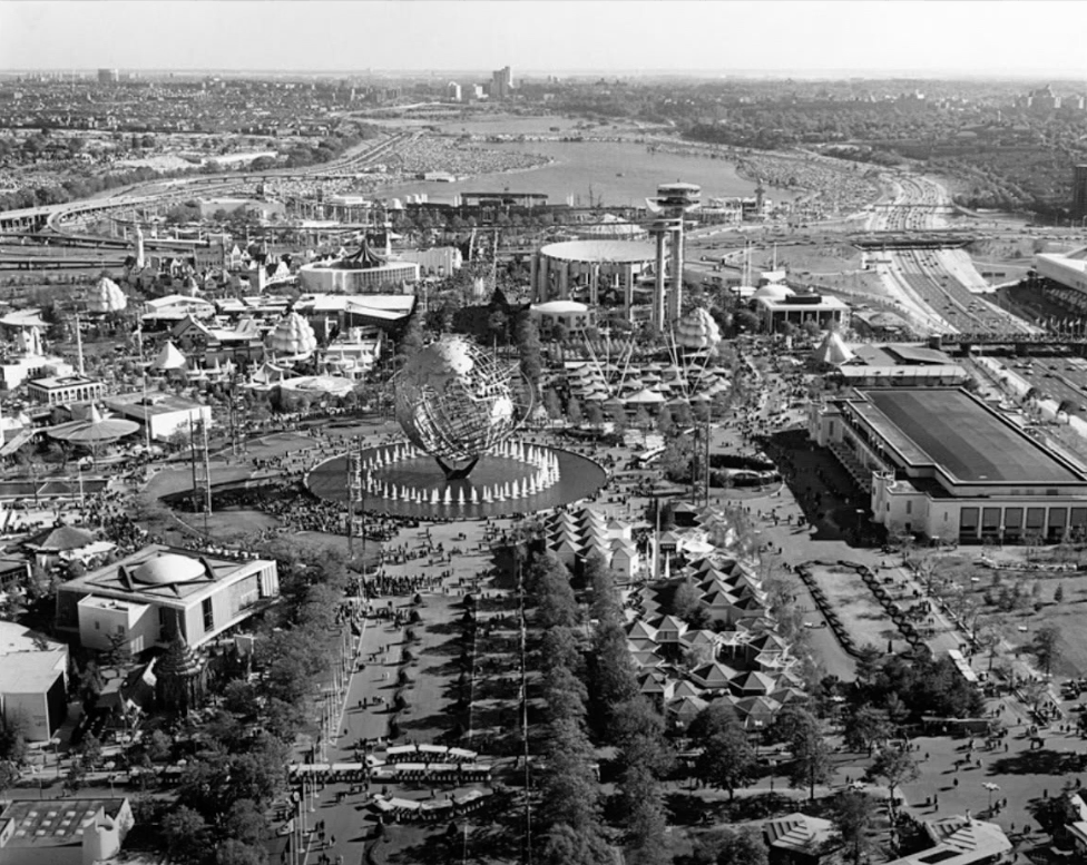 The 1964-65 Worlds Fair Benches.