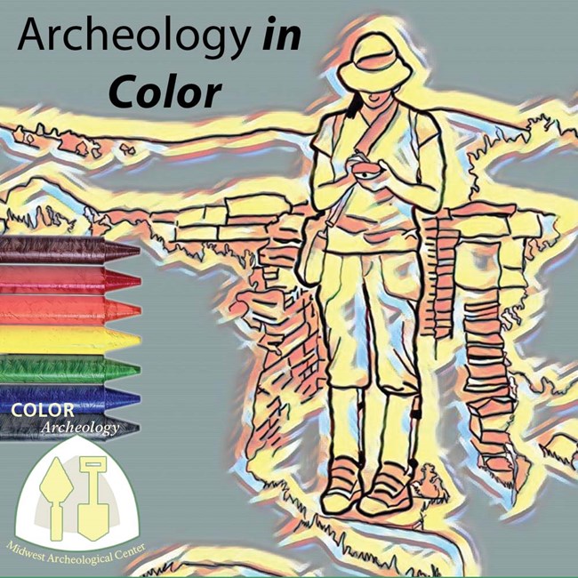 archeologist mapping