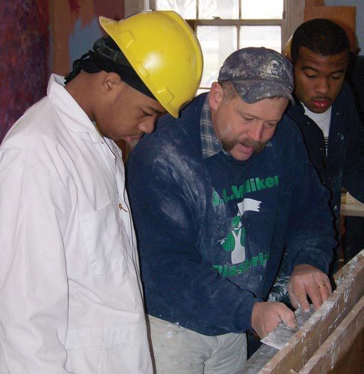 Randolph CTC students learn preservation trades in a hands-on environment