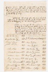 Handwritten page with 3 paragraphs and 2 columns of signatures