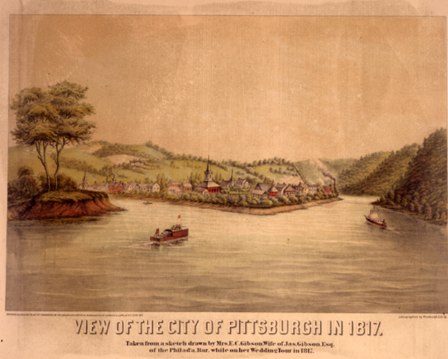 historic map of island