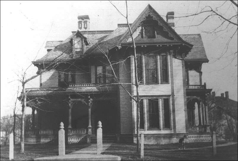 Photo of the Truman House, 1904. (Harry S Truman Presidential Library)