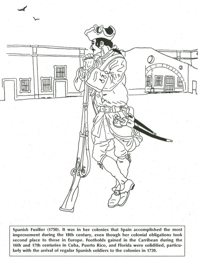 Coloring Pages - Castillo de San Marcos and Fort Matanzas (U.S ...