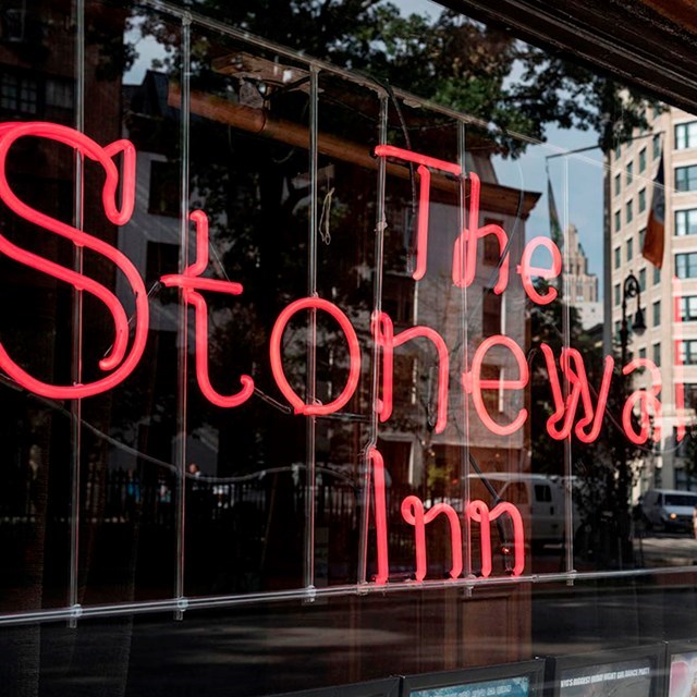 Image of the Stonewall Inn Neon Sign