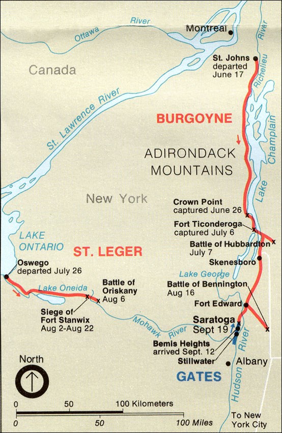 Map of Campaign for the Lake Champlain-Hudson Valley.