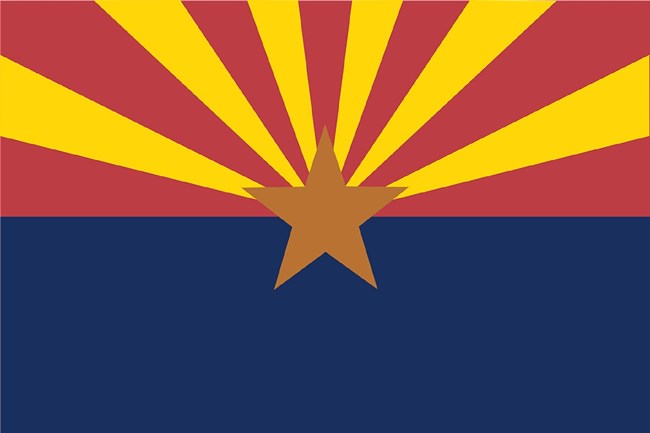 Arizona State flag, CC0
