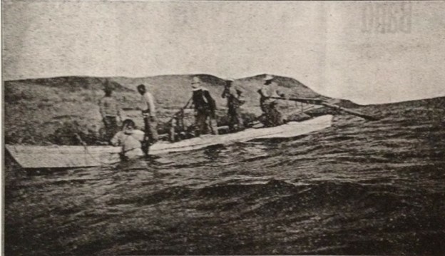 Men in a boat
