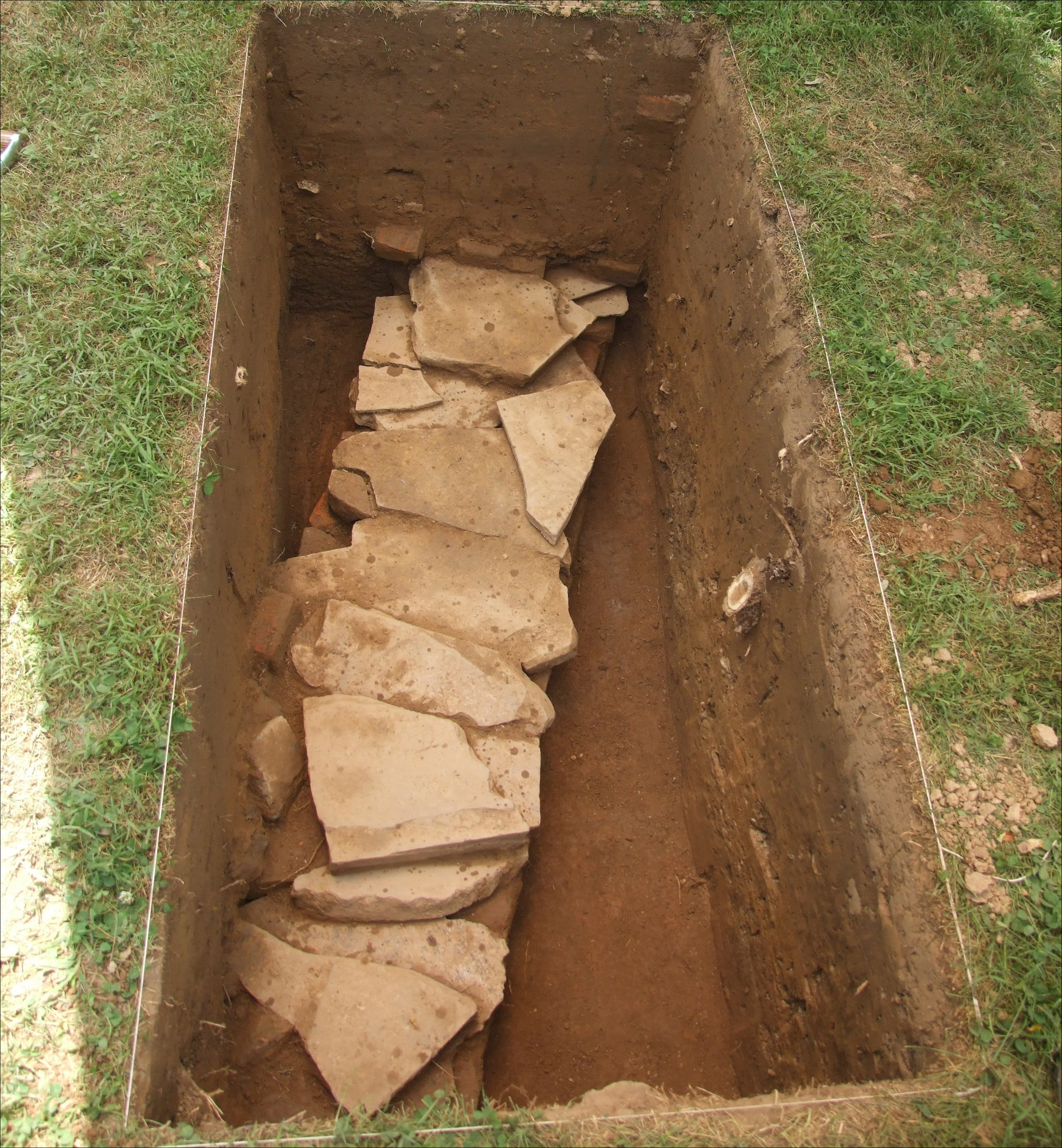 Foundation of the Company Office and Storehouse.