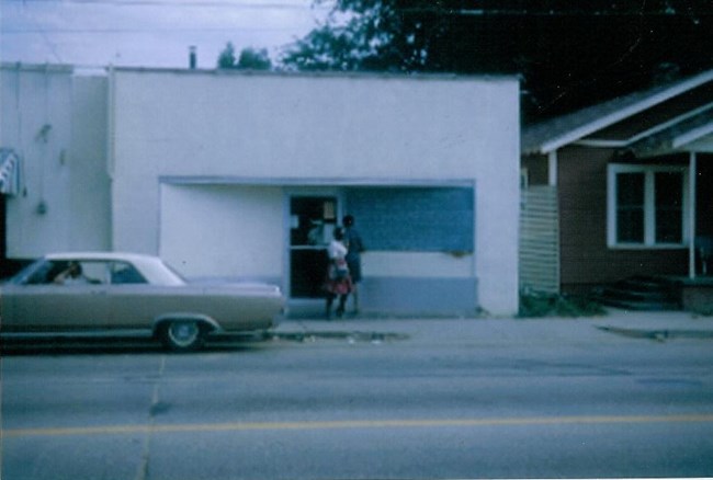 Color image of COFO headquarters in the 1960s