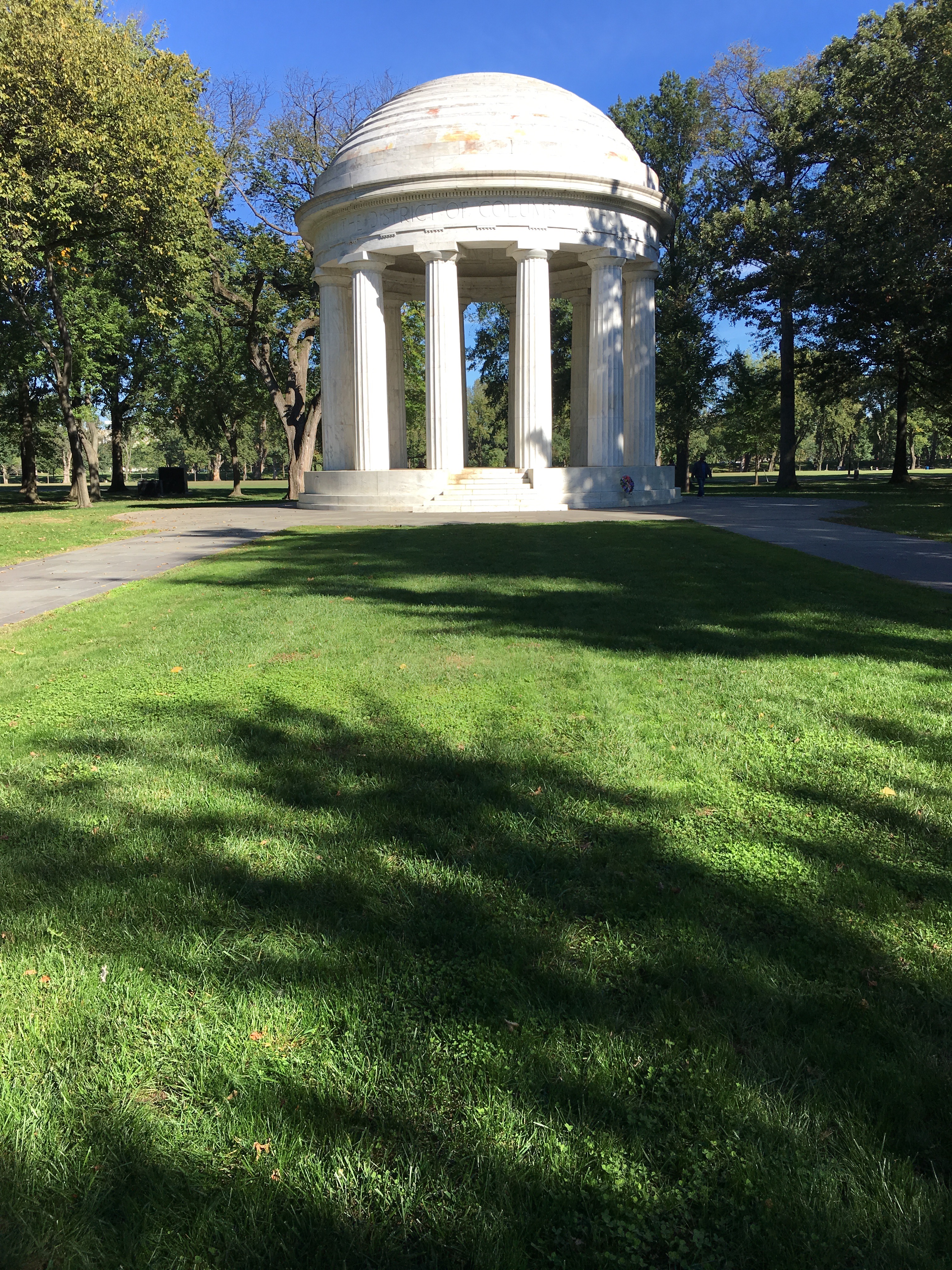 Building The District Of Columbia War Memorial (U.S. National Park Service)