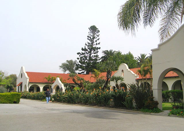 The Dominguez Rancho Adobe in Compton, California.