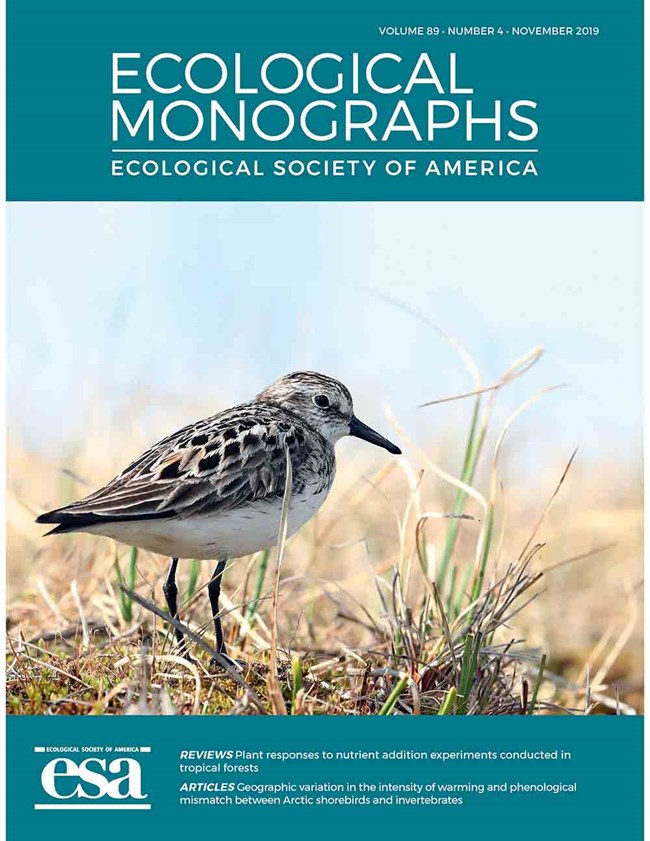 a Semipalmated Sandpiper from Utqiaġvik on a journal cover