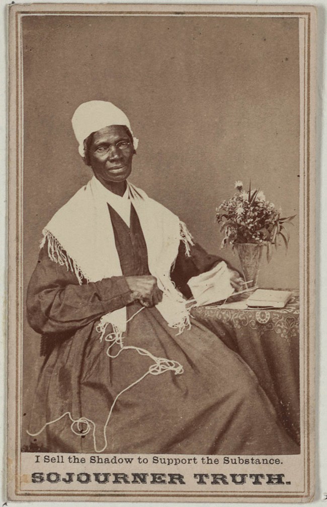 Sojourner Truth, collections Library of Congress