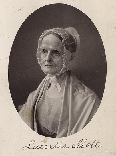 Lucretia Mott. Coll. Library of Congress