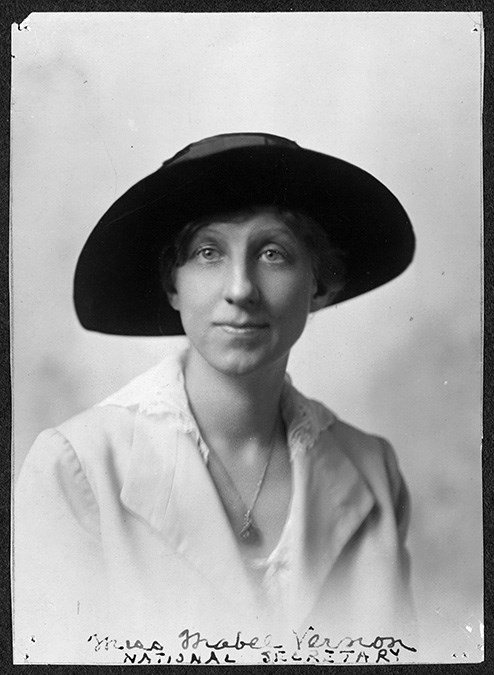 Mabel Vernon. Coll. Library of Congress