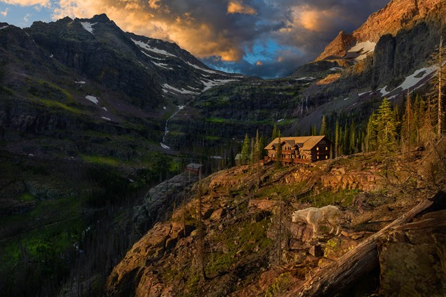 Sperry Chalet, Glacier National Park. Photo by Mark Bryant