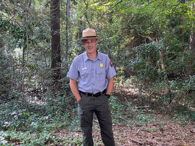 Man in NPS ranger uniform