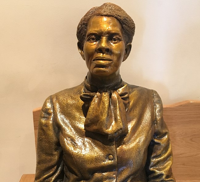Harriet Tubman Statue at Harriet Tubman National Historical Park in Maryland. CC0
