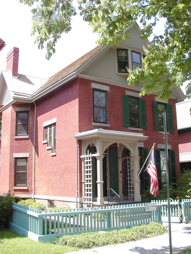 Susan B Anthony House by Charles Lenhart. NOT PUBLIC DOMAIN