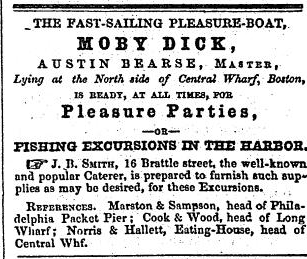 Moby Dick Advertisement from The Liberator