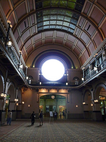 Interior of Indianapolis Union Station by Poitrus CCBYSA