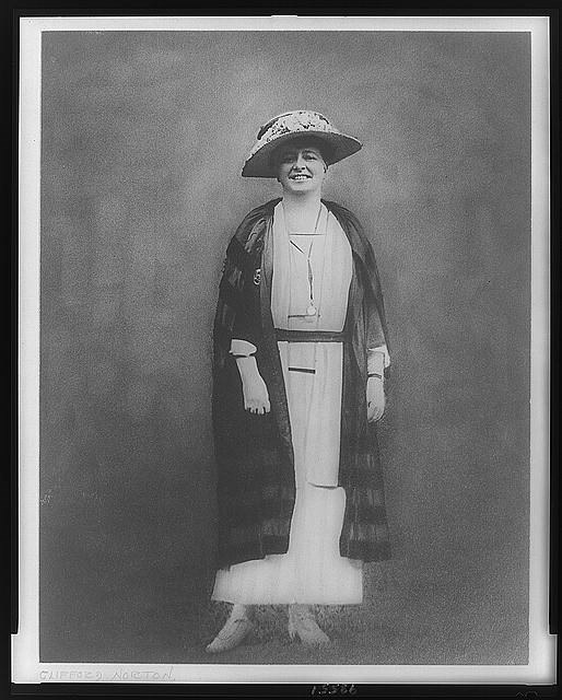 Maud Wood Park, full-length portrait, standing, facing front