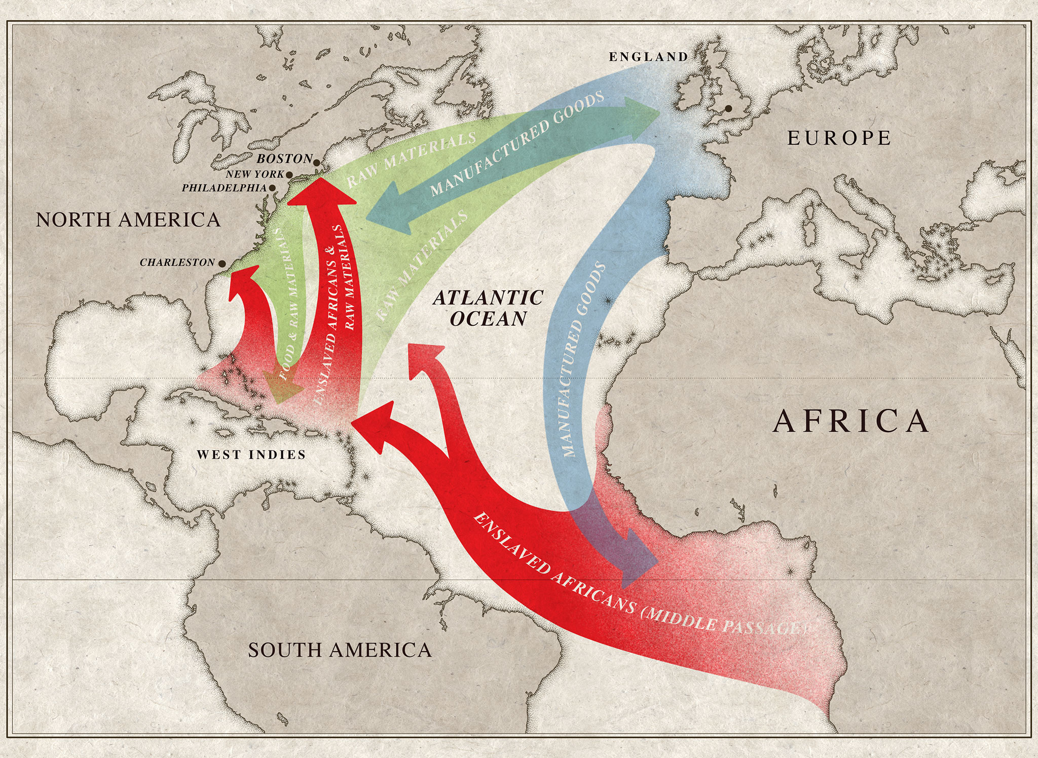 The Middle Passage U S National Park Service   Middle Passage Map Final Reduced Size 