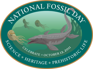 NFD 2011 artwork oval mosasaur