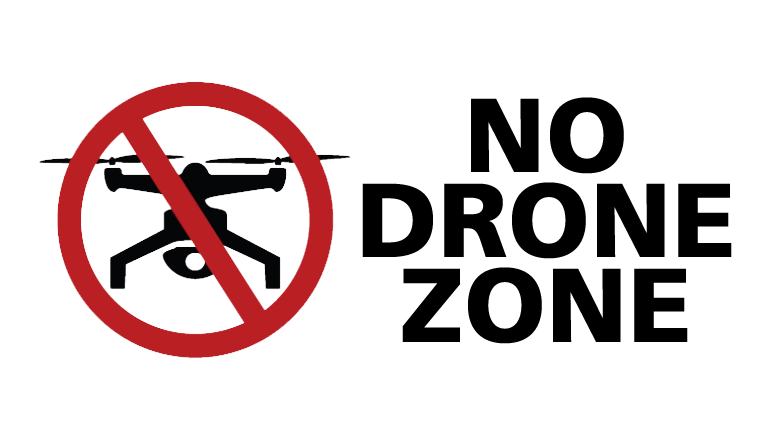 text no drone zone