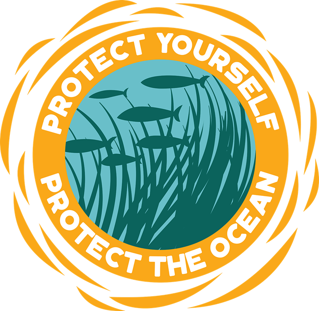 Protect Yourself Protect the Ocean Campaign Graphic