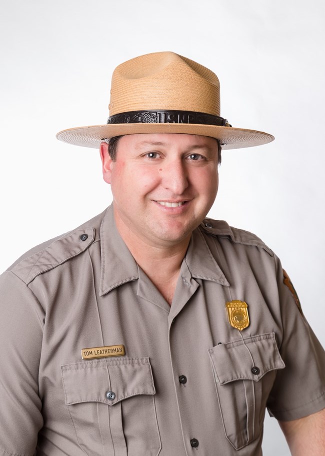 Man in NPS Ranger uniform