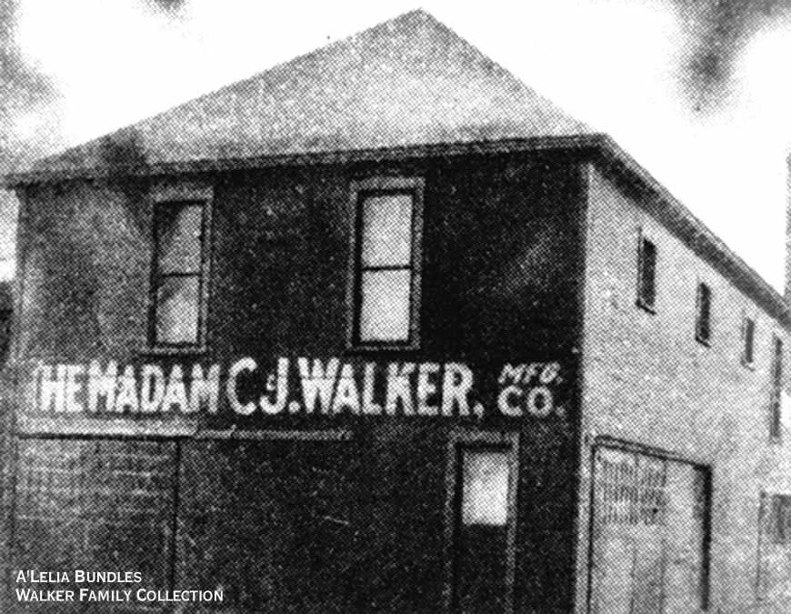 Madam C.J. Walker Manufacturing Company building.