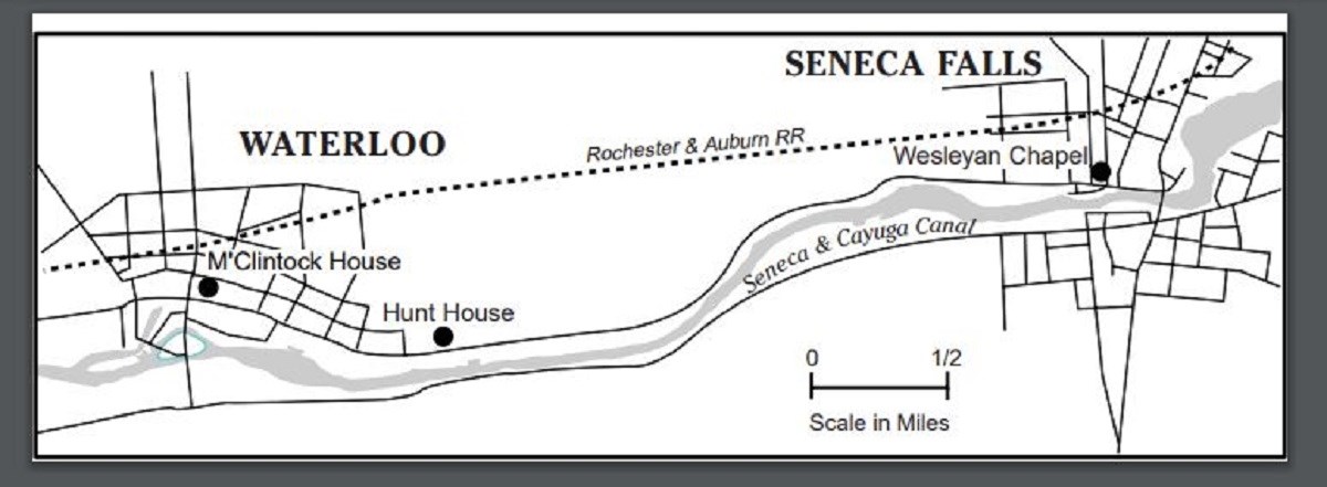 Waterloo and Seneca Falls Map. National Park Service.