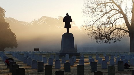 Andersonville Cemetery. NPS photo