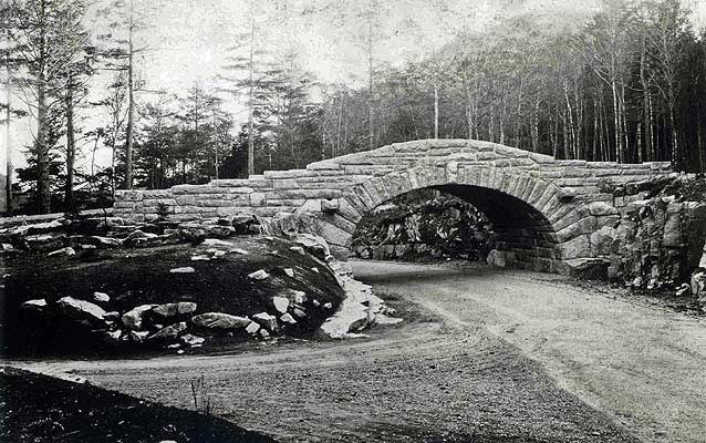 acadia carriage road and bridge nps photo