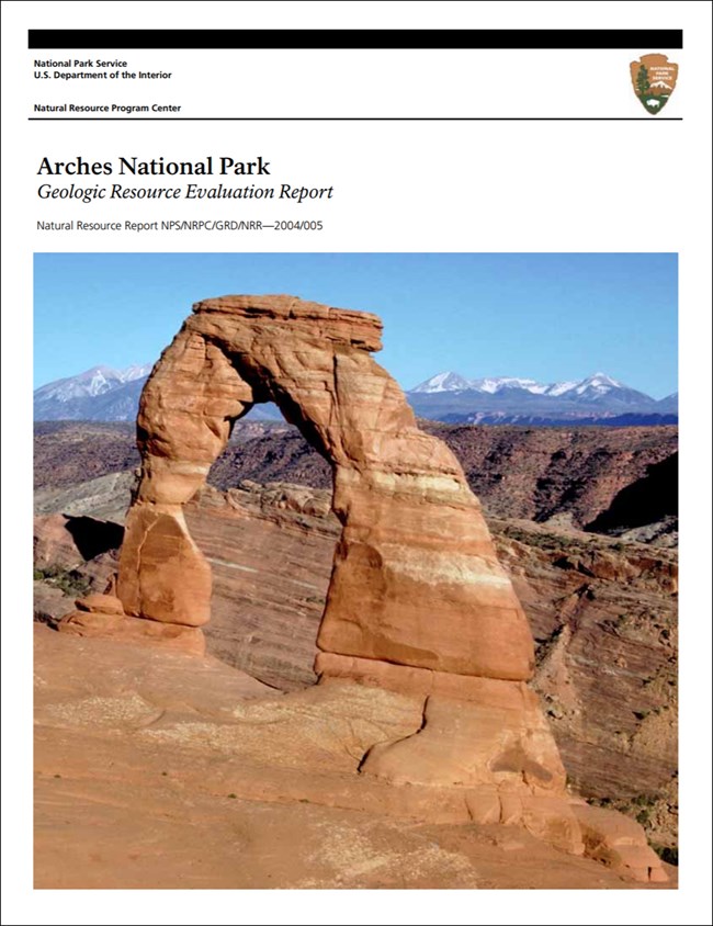 arches report cover with landscape image