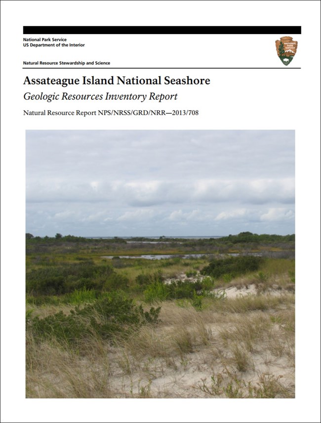 assateague island gri report with coastline image