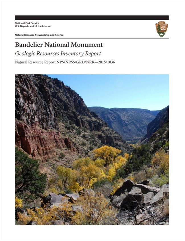 bandelier report cover with landscape image
