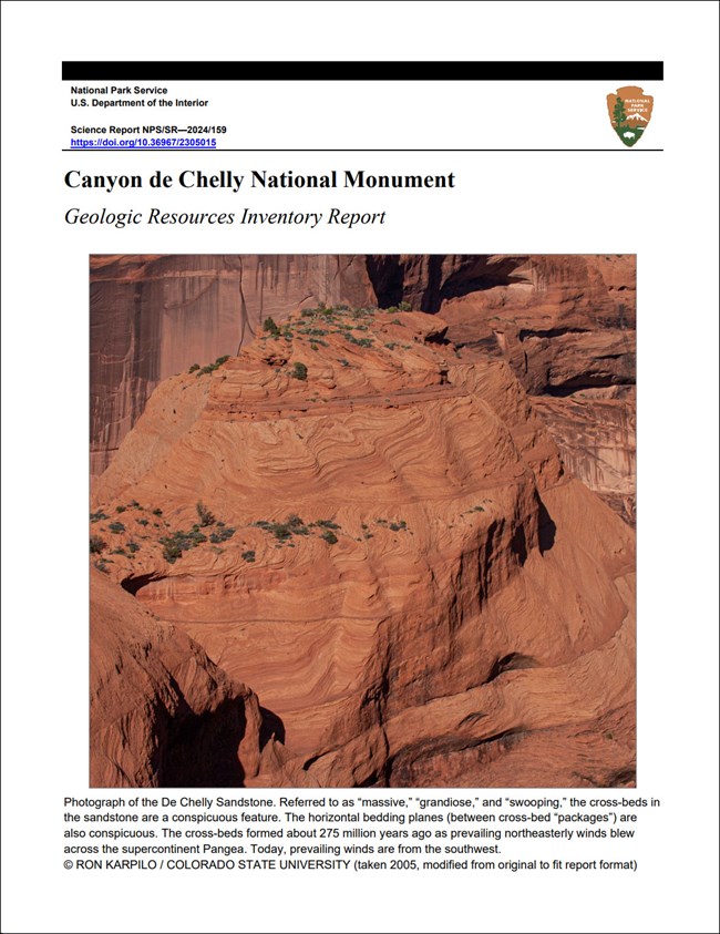 Image of report cover with photo of red rock canyon