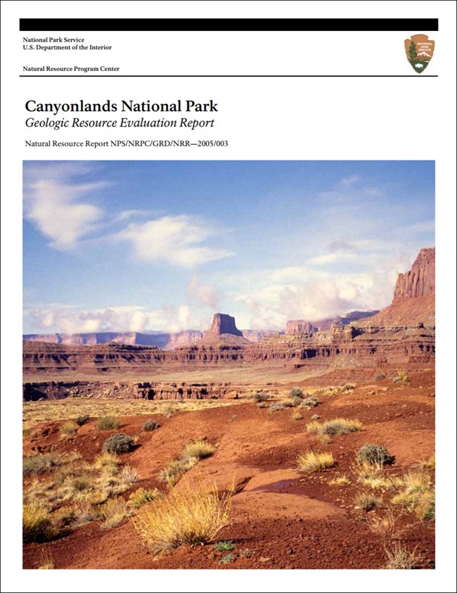 canyonlands report cover with desert landscape image