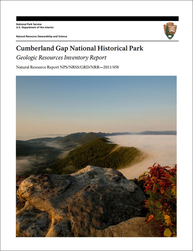 cumberland gap report cover with landscape image