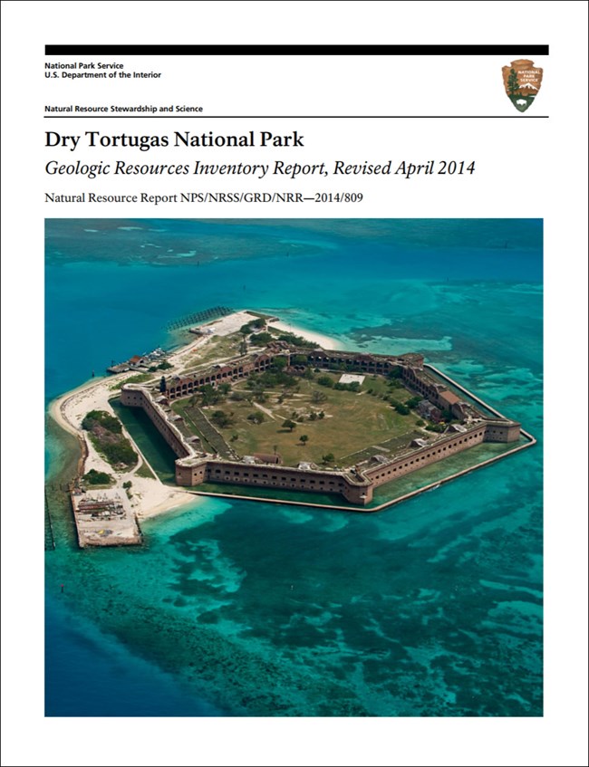 dry tortugas gri report cover with image of island fort