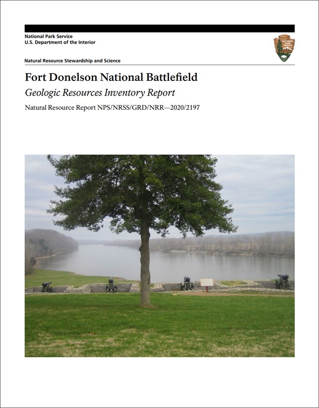 cover of gri report with photo of a canons and river