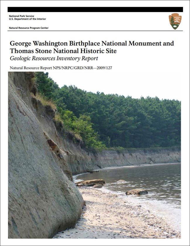 gri report cover with photo of shoreline bluff