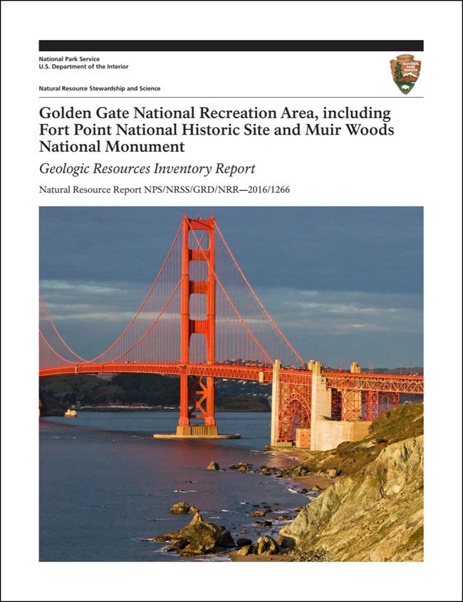 golden gate report cover with bridge image