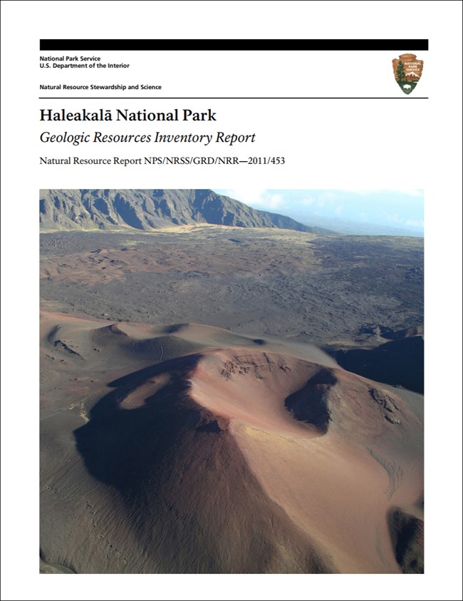 haleakala report cover with landscape image